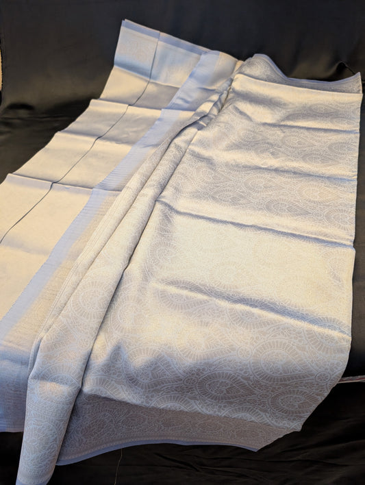 Silver Designer Saree – Full Set